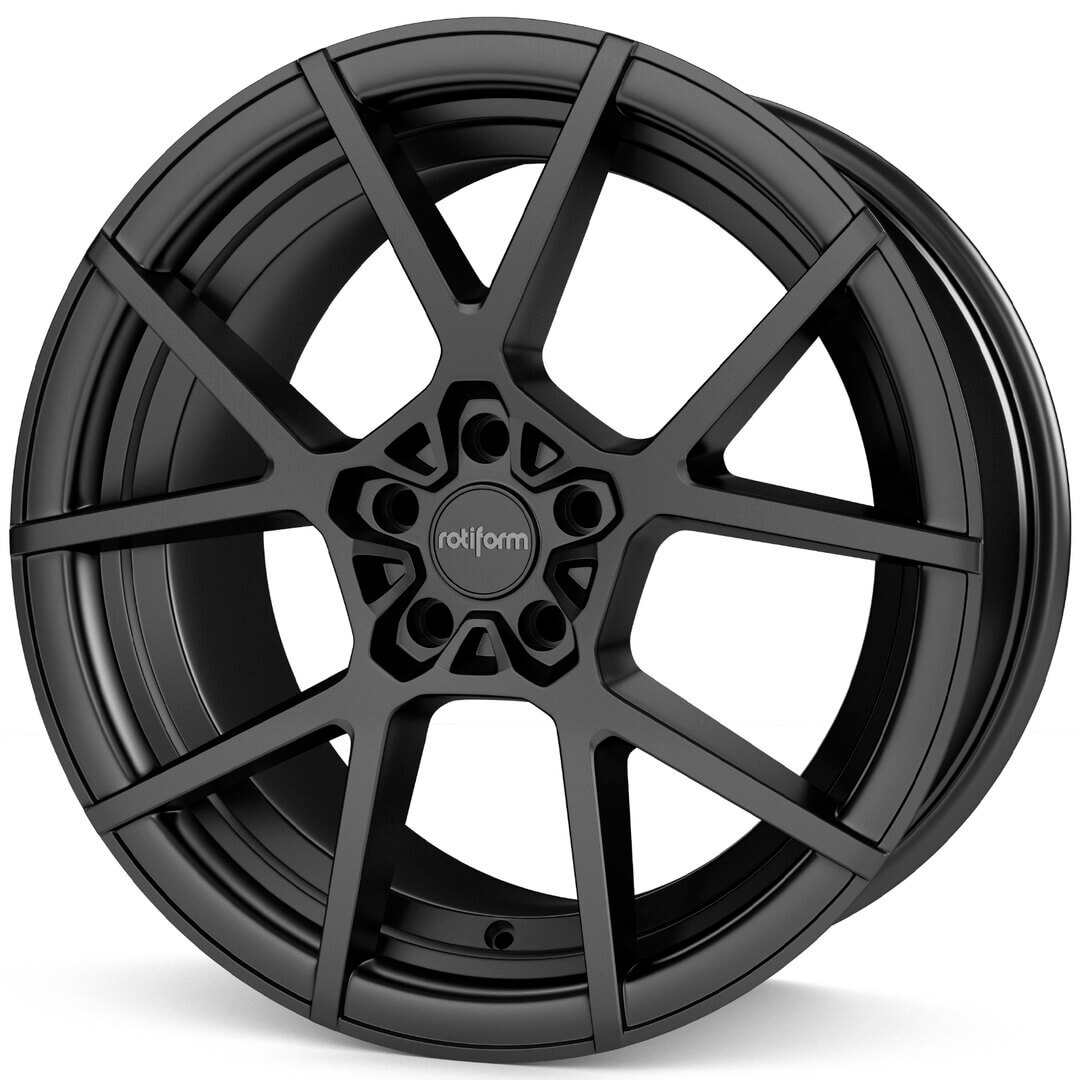 Rotiform KPS schwarz matt & glanz