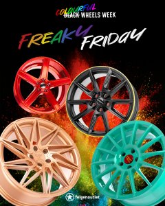 FREAKY FRIDAY Colourful Wheels Week