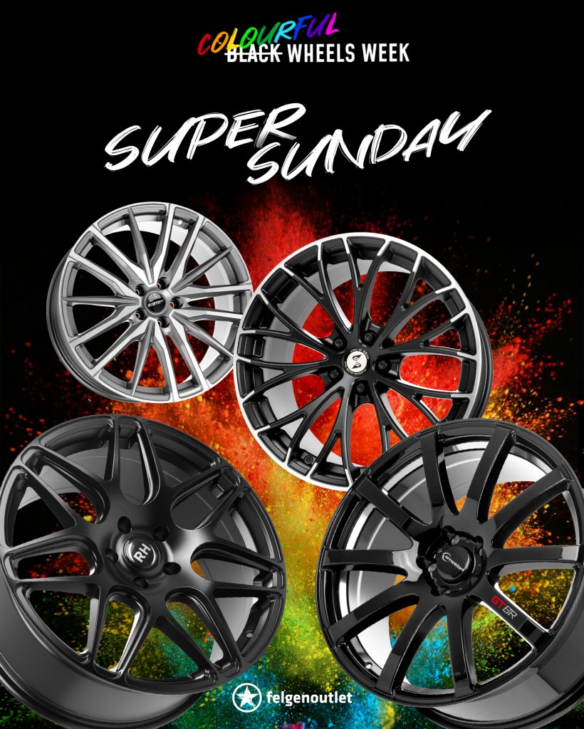 SUPER SUNDAY Colourful Wheels Week