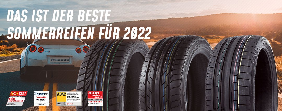 Sommerreifen-Tests 2022