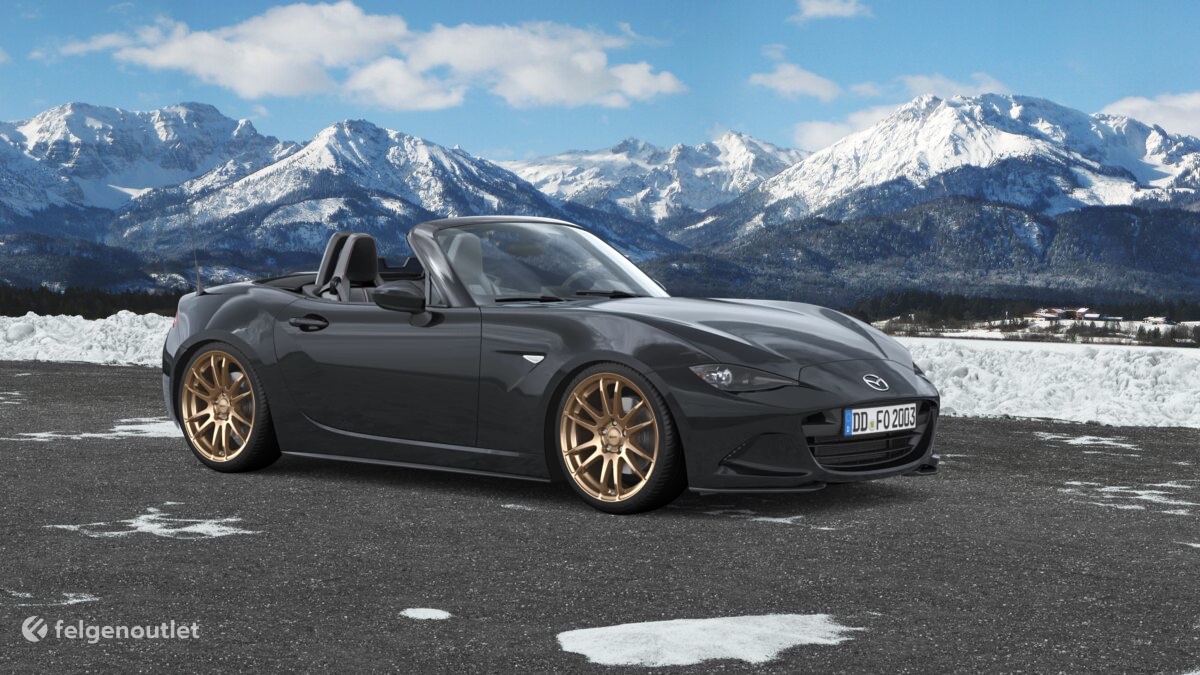 Alutec Monstr metallic bronze Mazda MX-5 Roadster