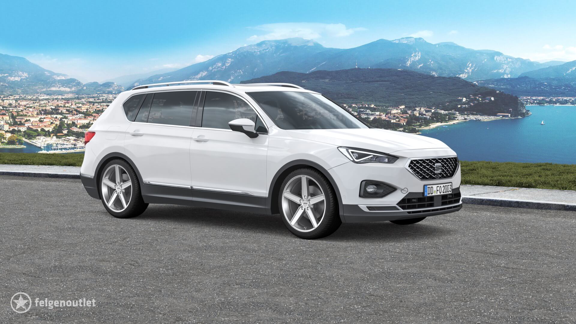 Autec Delano hyper silber SEAT Tarraco SUV