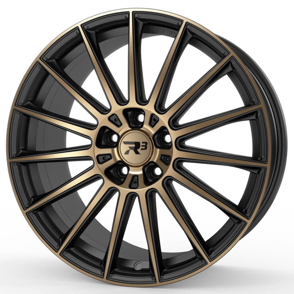 R3 Wheels R3H07matt black bronze