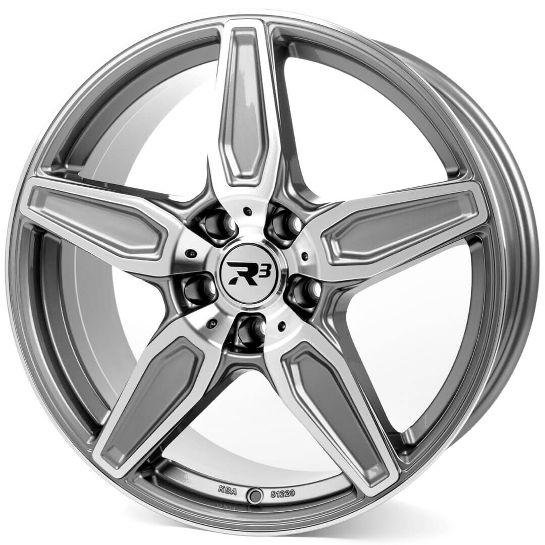 R3 Wheels R3H08 anthracite-polished
