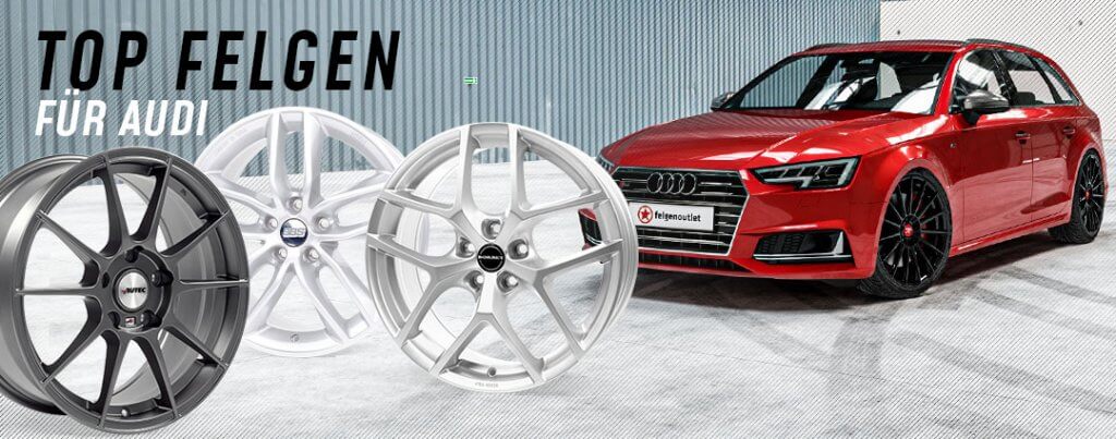 TOP 5 Felgen für Audi