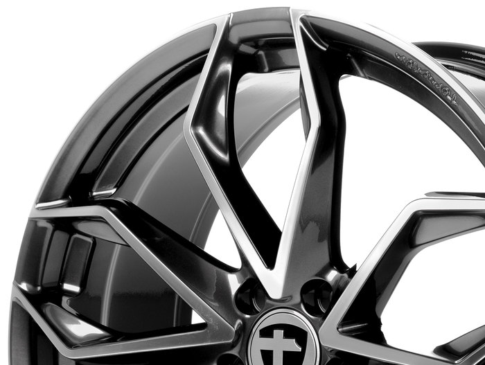 TOMASON TN22 Dark Hyper black polished