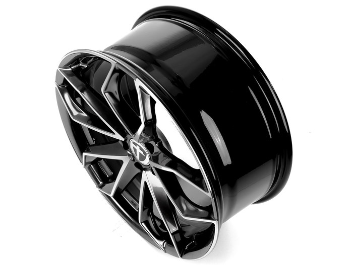 TOMASON TN22 Dark Hyper black polished