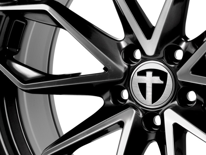 TOMASON TN22 Dark Hyper black polished