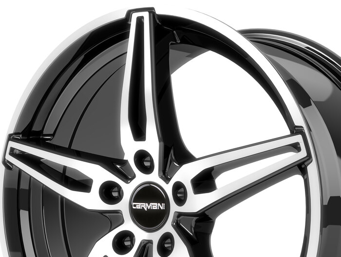 Carmani 15 Oskar black polish