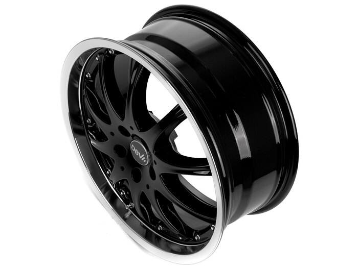 DBV Australia Schwarz, glänzend, Horn poliert