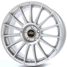 OZ Superturismo LM Matt Race Silver + Black Lettering