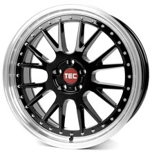 Tec Speedwheels GT EVO Schwarz-Glanz-Hornpoliert