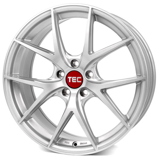 Tec Speedwheels GT-6 Evo Brillant-Silber