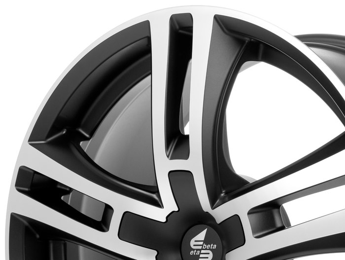 etabeta Uriel Black Matt Polished - Black Cap