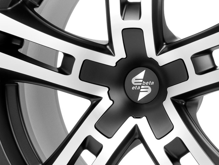 etabeta Uriel Black Matt Polished - Black Cap