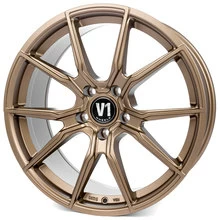 V1 Wheels V1 Bronze Matt lackiert