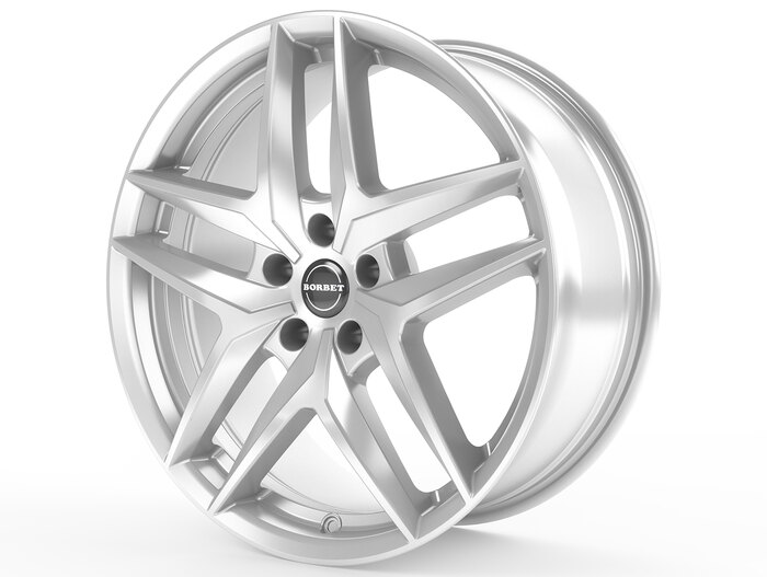 Borbet Z crystal silver