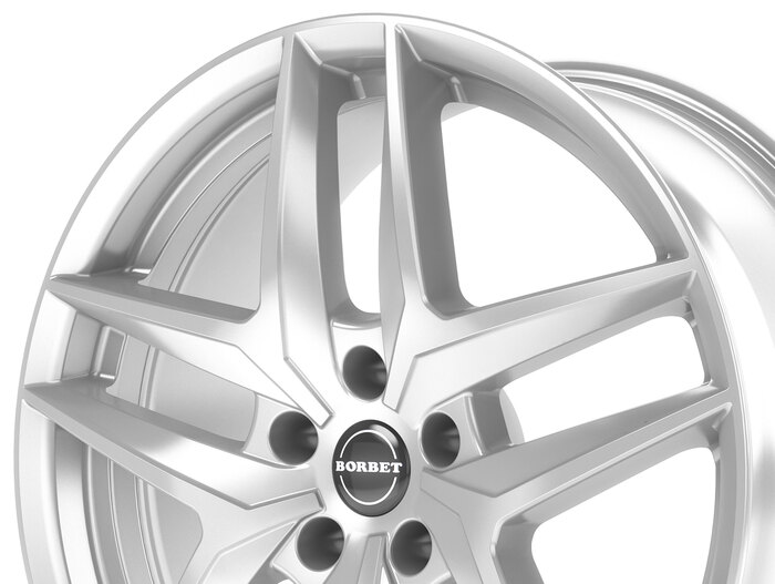 Borbet Z crystal silver