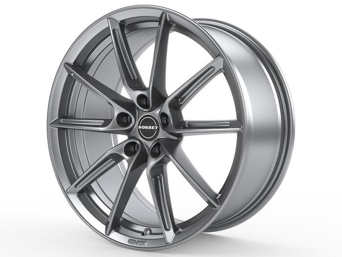 Borbet LX18 grey glossy