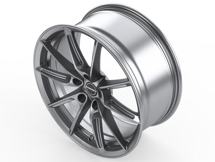 Borbet LX18 grey glossy