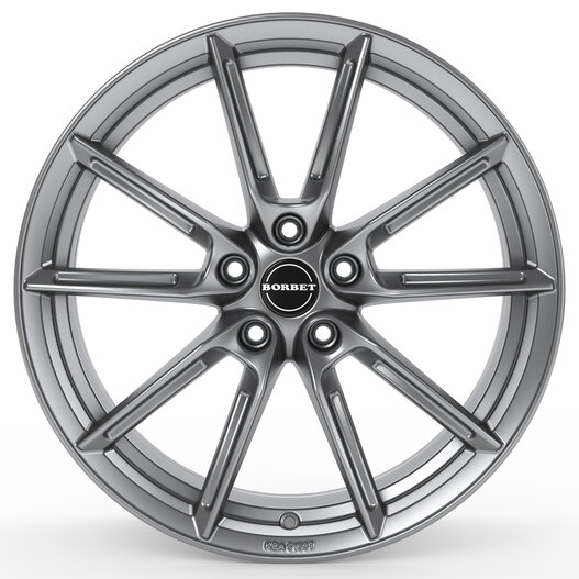 Borbet LX18 grey glossy
