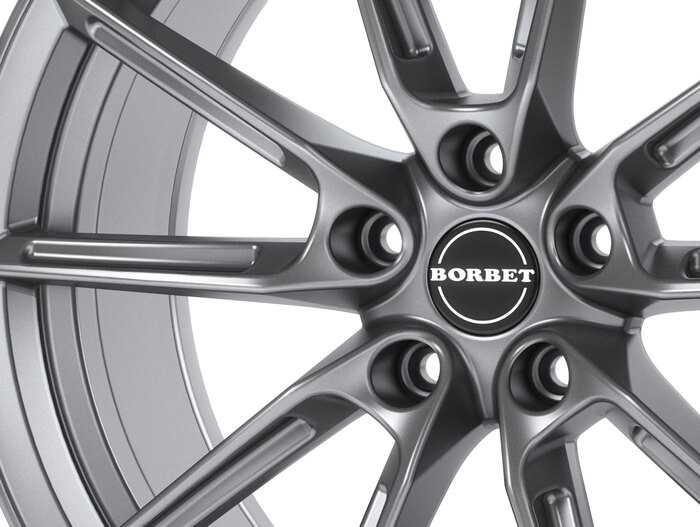 Borbet LX18 grey glossy