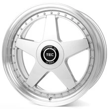 Tec Speedwheels GT EVO-R Hyper-Silber-Hornpoliert