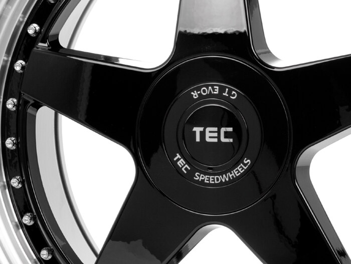 Tec Speedwheels GT EVO-R Schwarz-Glanz-Hornpoliert