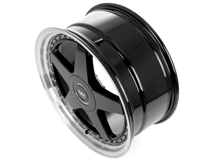 Tec Speedwheels GT EVO-R Schwarz-Glanz-Hornpoliert