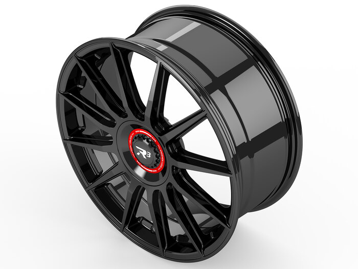 R³ Wheels R3H10 black