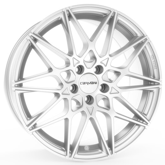 Carmani 18 Knut white silver