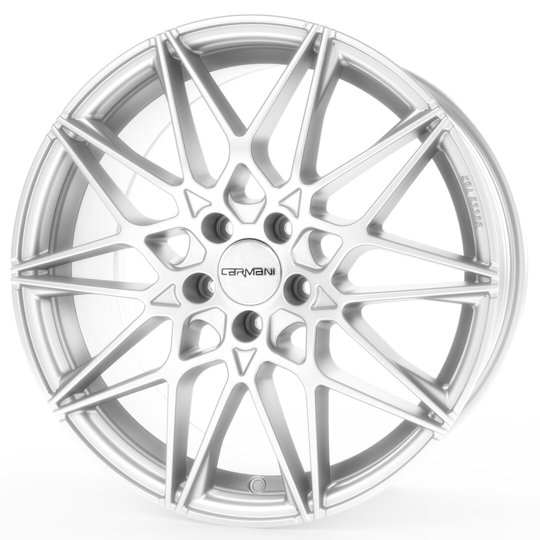 Carmani 18 Knut white silver