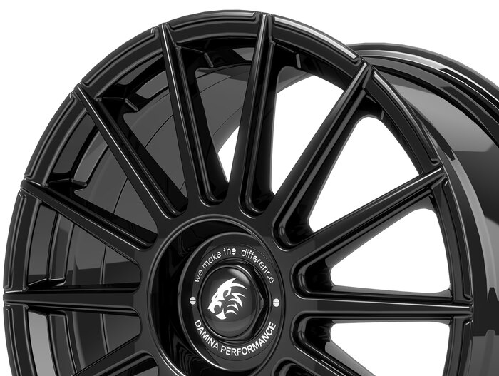 Damina Performance DM09 Black Painted