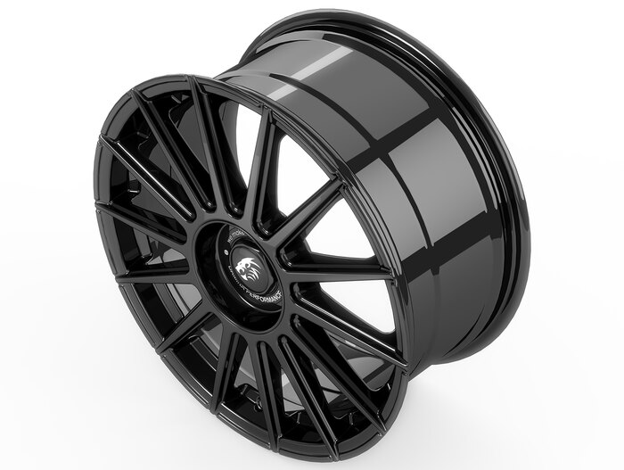 Damina Performance DM09 Black Painted