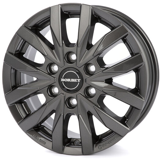 Borbet CW 6 mistral anthracite glossy