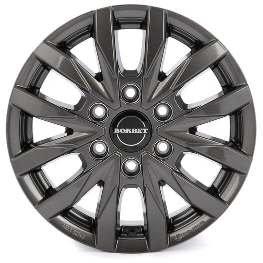 Borbet CW 6 mistral anthracite glossy