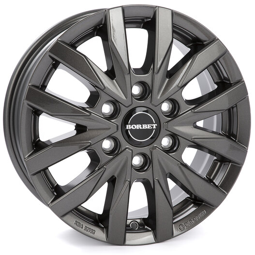 Borbet CW 6 mistral anthracite glossy