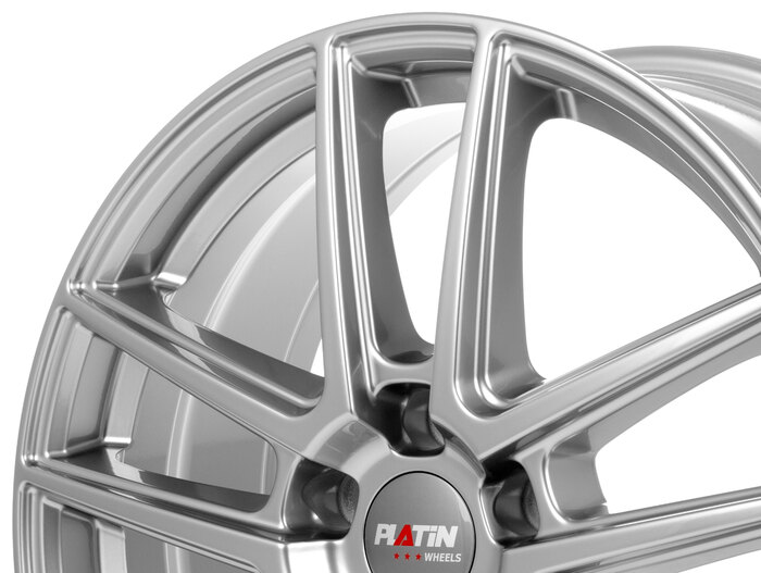 Platin P73 metall silber