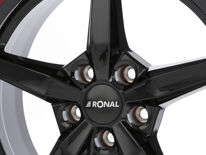 Ronal R69 Jetblack-Redrim