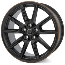 Borbet LX18 black matt rim copper