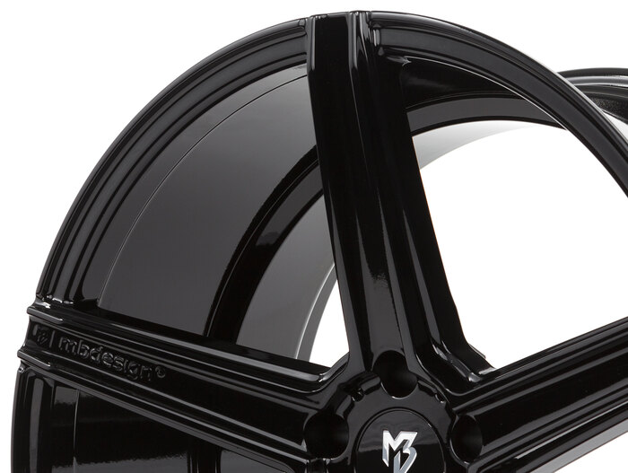 MB Design KV1 DC Glanzschwarz