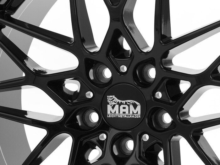 MAM B2N black painted