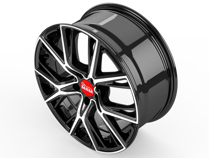 MAM B4 black front polish