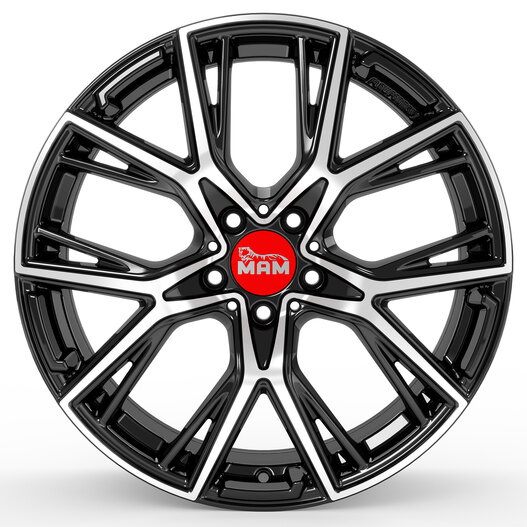 MAM B4 black front polish