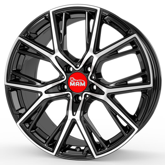 MAM B4 black front polish