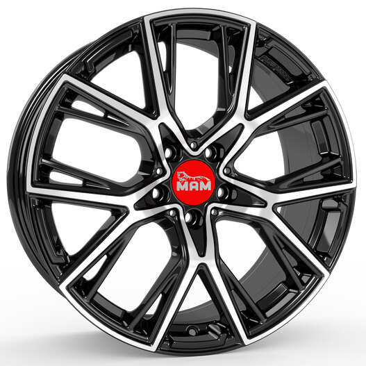 MAM B4 black front polish