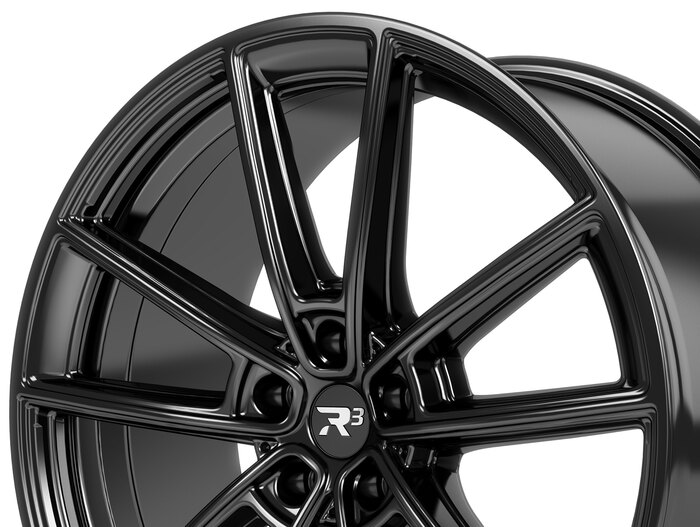 R³ Wheels R3H04 black