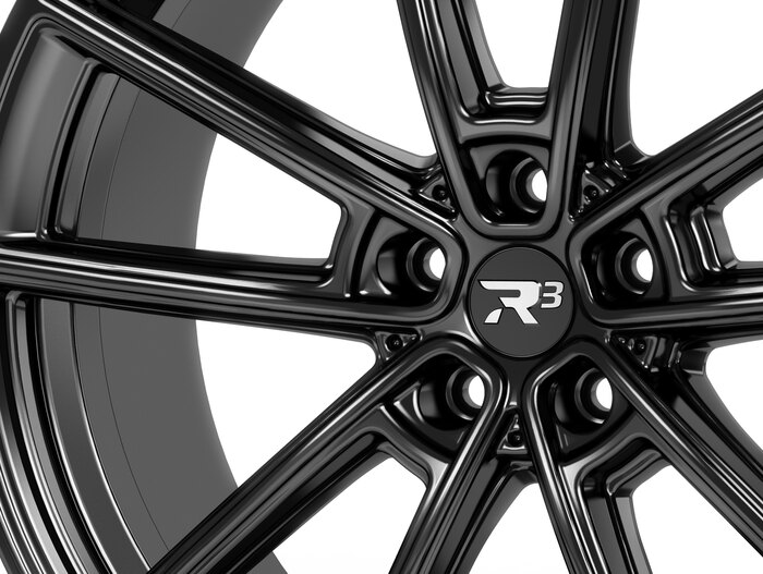 R³ Wheels R3H04 black