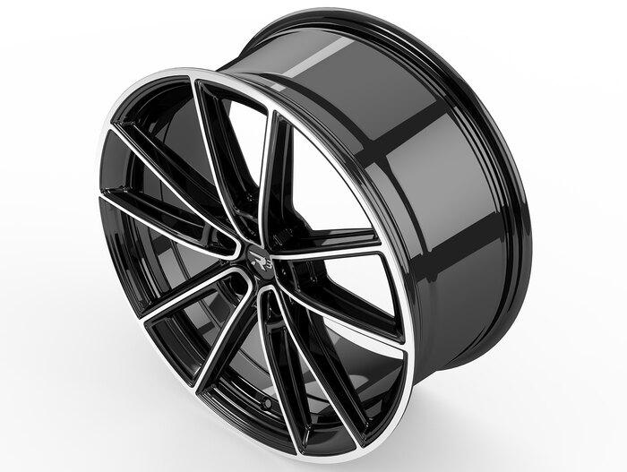 R³ Wheels R3H04 black-polished