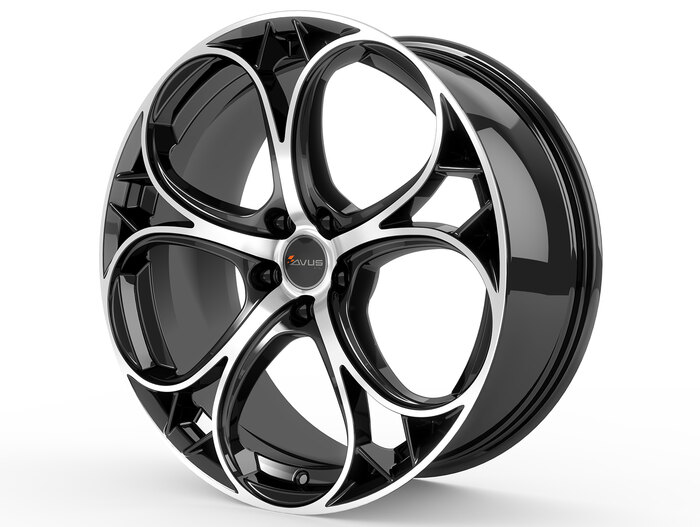 AVUS Racing AC-520 Black Polished